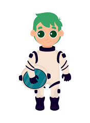 halloween astronaut character