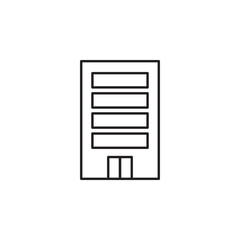 Office vector for website presentation symbol