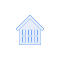 Fototapeta premium house vector for website symbol icon presentation