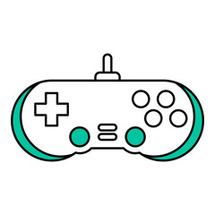 modern gamepad illustration for games