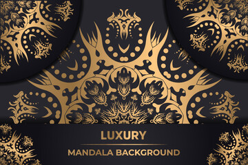 luxury ornamental mandala background, Vector Islamic background with the mandala, Ramadan Style Decorative mandala. Mandala for print, poster, cover, brochure, flyer, banner