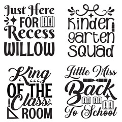 Back To School T-shirt Design Bundle