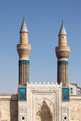 Obraz premium Gökmedrese Mosque Photo, Sivas City Center, Turkey