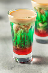 Halloween Zombie Brain Hemorrhage Shot