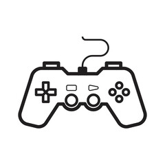 joystick icon vector design template
