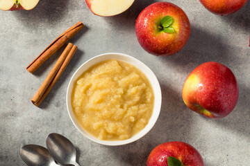 Homemade Organic Healthy Apple Sauce