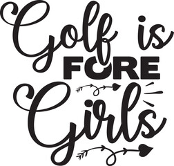 Obraz premium Golf svg design cut files