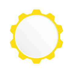 blank gear label