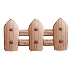wooden fence