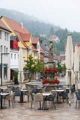 Marktstraße in Albstadt-Ebingen im Zollernalbkreis