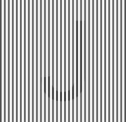 j word line use your eye test  black and white stripes 
