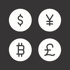 Currency Symbols Icon