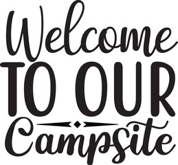 Camping svg design cut files