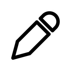 pen icon vector illustration logo template for many purpose. Isolated on white background.