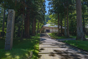 岩手平泉 中尊寺 金色堂