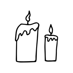 two candles