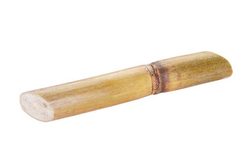 Sugarcane isolated on white background