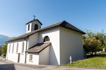 Little chapel in Nendeln in Liechtenstein
