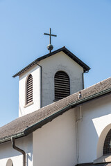 Fototapeta na wymiar Little chapel in Nendeln in Liechtenstein