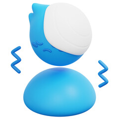 hurt 3d render icon illustration