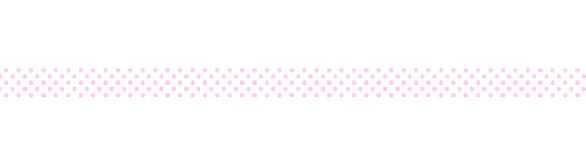 Linia różowe kropki © Monika Janiak-Klicha