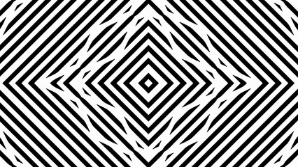 striped background. Raster geometric ornament. black and white stripes. monochrome ornamental background. design for decor,print.background in 4k format  3840 х 2160.