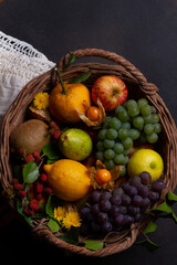 Basket of fruits
