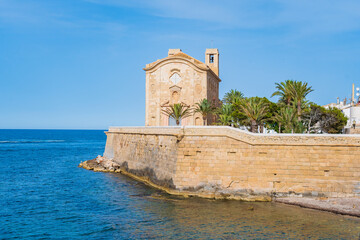 Cityscape from Tabarca Island (Alicante, Spain)