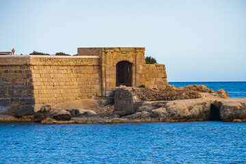 Cityscape from Tabarca Island (Alicante, Spain)