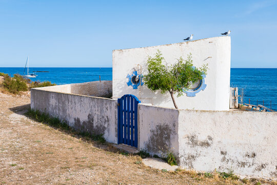 Cityscape from Tabarca Island (Alicante, Spain)