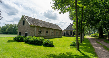 Outbuilding on Kasteel de Haere in The Netherlands.