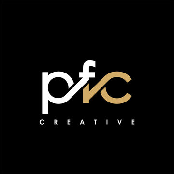 PFC Letter Initial Logo Design Template Vector Illustration