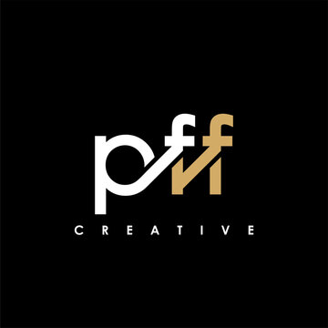 PFF Letter Initial Logo Design Template Vector Illustration