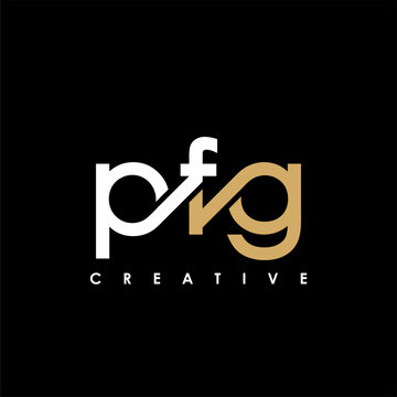 PFG Letter Initial Logo Design Template Vector Illustration