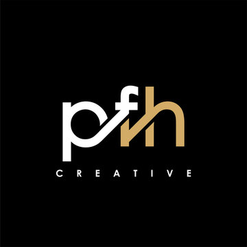 PFH Letter Initial Logo Design Template Vector Illustration