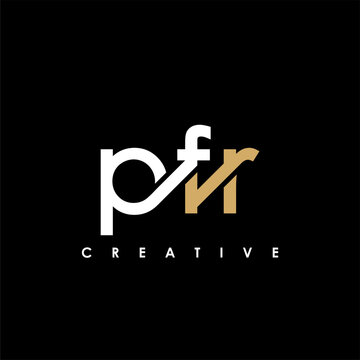 PFR Letter Initial Logo Design Template Vector Illustration