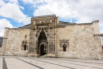 Buruciye madrasah in Sivas city - Sivas is a tourist magnet city of modern Turkey with many...