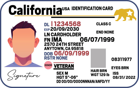 California identification Card