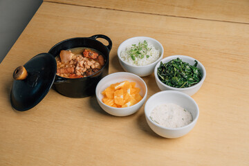 rice and chicken