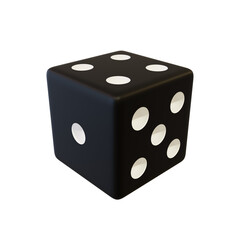 Black playing dice.