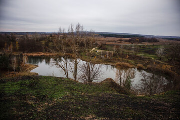 lake in the forest