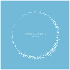 キラキラ輝く魔法の粉-手描きの背景素材