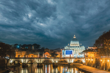 Rome Capital city  Vatican architecture religion center of catholic church
