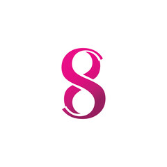 Fototapeta premium digital money logo, modern web bank logo