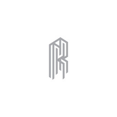 K modern luxury symbol  logo