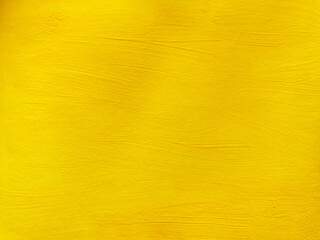 Yellow acrylic hand painted background