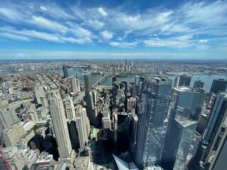 Fototapeta na wymiar View of New York, NY
