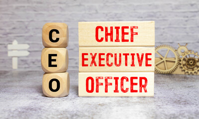 Paper with CSO - Chief Security Officer table on charts, business concept.