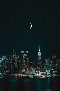 Fototapeta city at night