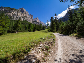 Obraz premium Landscape of the Dolomites in Alta Badia